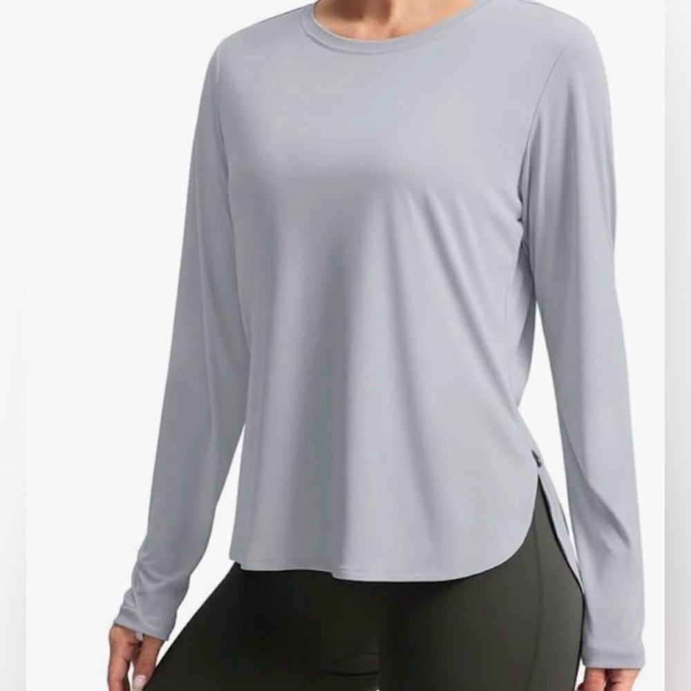 Light Gray UV 50+ Performance Top